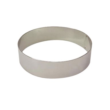 Matfer Bourgeat 371803 S/S 6-1/4" x 2-3/8" Ice Cake Ring