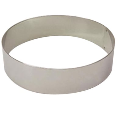 Matfer Bourgeat 371810 11-3/4" x 2-3/8" Ice Cake Ring