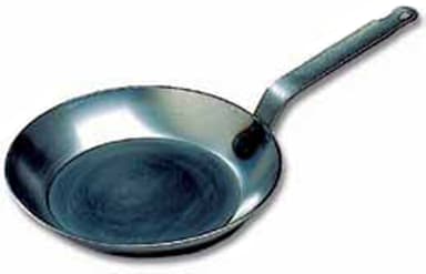 Matfer Bourgeat 062005 11-7/8" Round Frying Pan With Iron Handle
