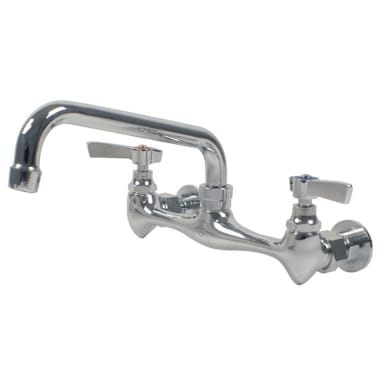 Advance Tabco K-101 Splash Mounted 8" Swing Spout Faucet
