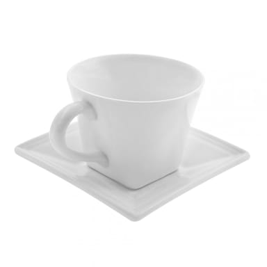 10 Strawberry Street WTR-FLRSQCUP White 8 Oz Flared Cup