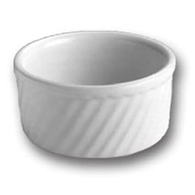 Hall® China 4980ABWA Bright White 8 Oz. Round Souffle