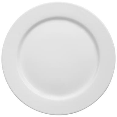Villeroy & Boch 16-2155-2600 Easy White 11.38" Flat Plate - 6 / CS