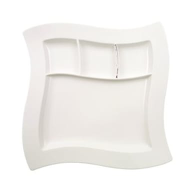 Villeroy & Boch 10-2525-2855 White 10-5/8" Grill Plate - 4 / CS