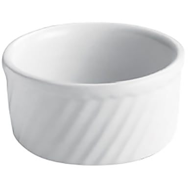 Hall® China 501-WH White 16 Oz. Souffle without Handle