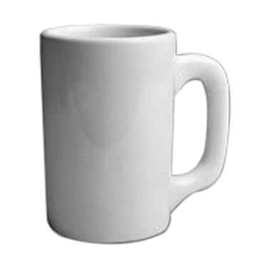 Hall® China 13180AWHA White 10 Oz. Mug