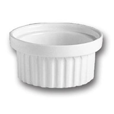 Hall® China 1160AWHA White 6 Oz. Stacking Ramekin