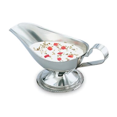 Vollrath® 47575 Mirror Finish S/S 5 Ounce Gadroon Base Gravy Boat