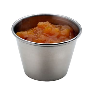 Browne Foodservice 515059 S/S 2.5 Oz. Cocktail Sauce Cup - Dozen
