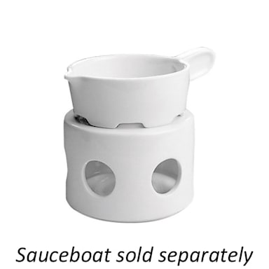 Hall® China 11430AWHA White Butter Warmer