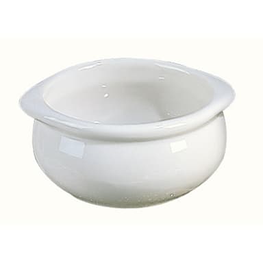 Diversified Ceramics DCI12CW White 12 Oz. Onion Soup Bowl 24 / CS