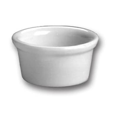 Hall® China 362-WH White 2.5 Oz. Ramekin