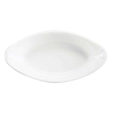 Hall® China 4535-WH White 12 Oz Oval Rarebit
