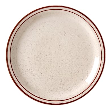 Vertex China CRV-7 Caravan Brown Speckled 7.25" Plate