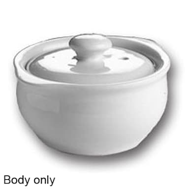 Hall® China 477-WH BODY 8 Oz Onion Soup Crock w/o Lid