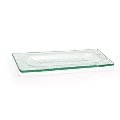 FOH DAP004CLG23 Arctic 8" x 4" Clear Glass Plate