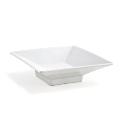 FOH DSD032WHP22 Kyoto 4 Ounce Square Footed Dish - 6 / CS