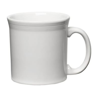 Homer Laughlin China 570100 Fiesta® White 12 oz Java Mug