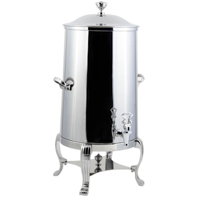 Bon Chef 40005CH Aurora Insulated 5 Gal Coffee Urn with Chrome Trim