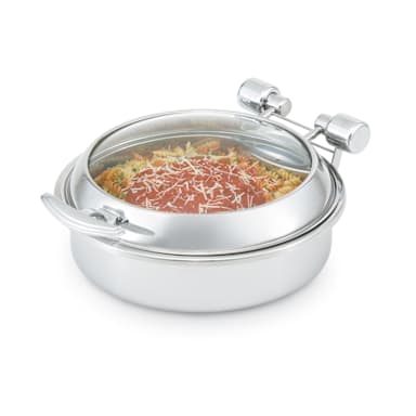 Vollrath 46125 Intrigue™ Glass Top S/S 6 Quart Induction Chafer