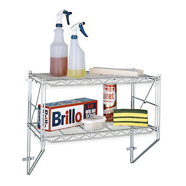 Metro 12WS12C Erecta Shelf Wall Kit w/ (2) 12 x 24" Shelves - Kit