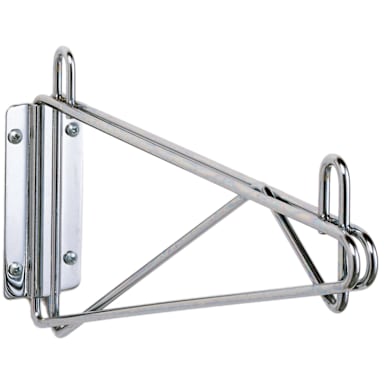 Metro 1WD21C Chrome Plated Single 21" Wall Mount Shelf Support
