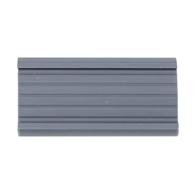Darling Foodservice 3" Gray Label Holder / Bin Marker