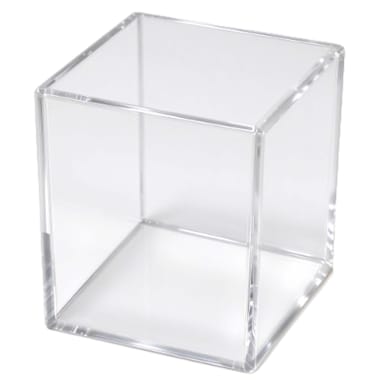 Darling Foodservice Acrylic 4" 5-Sided Cube