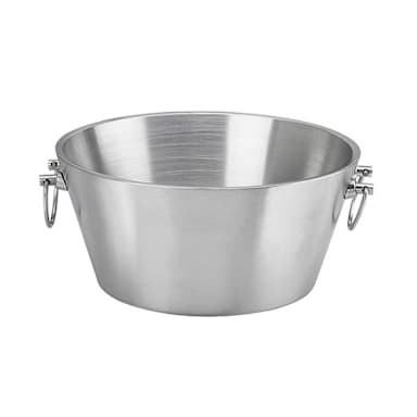 Erwyn Products 71220 Brushed S/S Double Wall Insulated 15" Party Tub