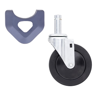 Metro 5MX MetroMax iQ Resilient Tread Swivel Stem Caster