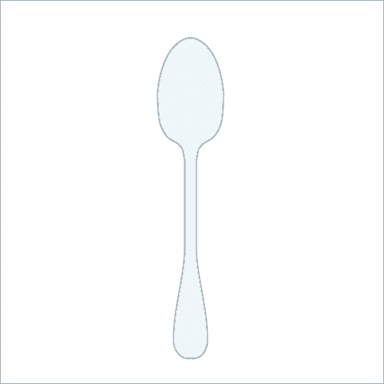 Libbey - Formerly World Tableware 160 007 Med. Wt. Geneva 4-3/8" Demitasse Spoon - Dozen