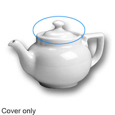 Hall China HL220CWHA Knob Cover for 8 Oz Boston Tea Pot