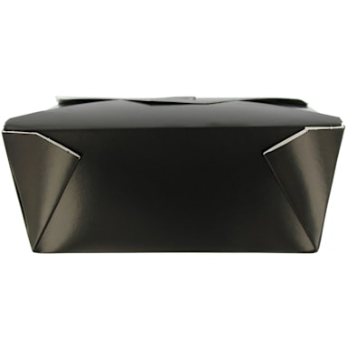 Darling Foodservice Black 96 Oz Disposable Container