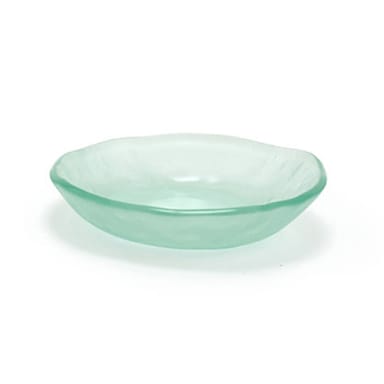 FOH DSD010FRG23 Arctic 4" Organic Frosted Glass Dish