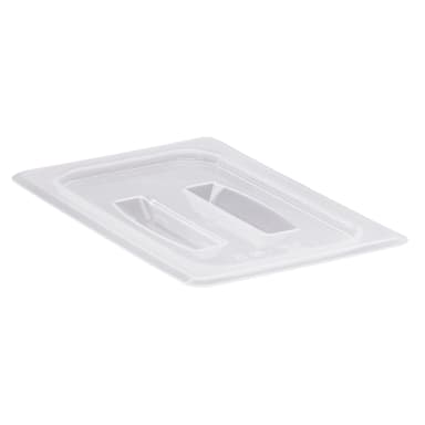 Cambro 40PPCH190 Translucent 1/4-Size Food Pan Cover - 6 / CS
