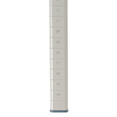 Metro MQ74UPE MetroMax Q 74" Mobile Post With Epoxy Coating
