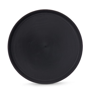 Traex 1474-0606 Black Plastic 14 In Round T-Rex Non-Skid Tray