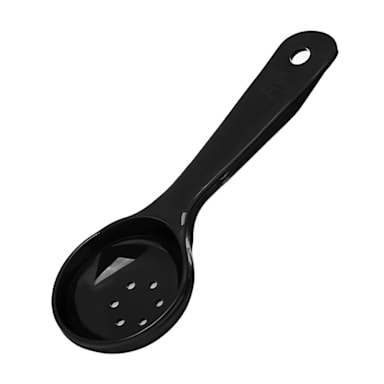 Carlisle 435903 Measure Miser 1.5 Oz Black Perf. Portion Control Spoon
