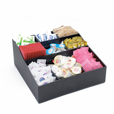 Cal-Mil 1260 ABS 12" x 12" Coffee Amenity Station