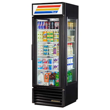 True® GEM-23-HC~TSL01 1-Door 23 Cu Ft Glass End Merchandiser