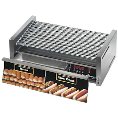 Star® 50SCBD Grill-Max® Analog Roller Grill with Bun Drawer