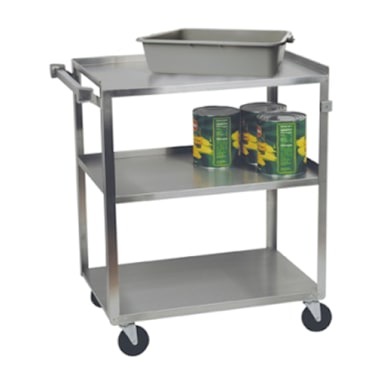 Darling Foodservice 32" Open Base Utility Cart with Casters