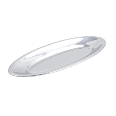 Bon Chef 5218 Stainless Steel Oval 21-1/4" x 9" Fish Platter