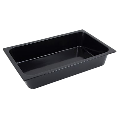 Bon Chef 5070 BLACK Sandstone Full Size 3.5 gal Food Pan