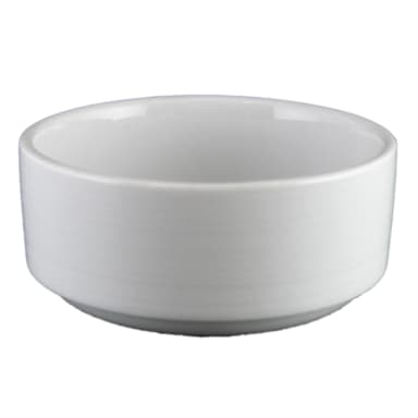 Vertex® China RA-4S Radiance 8 Oz. Stacking Bouillon