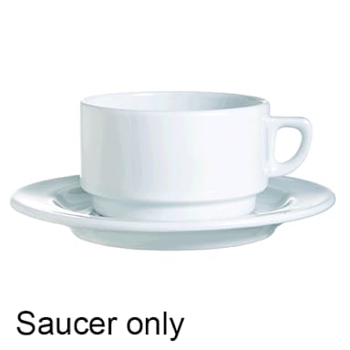 ARC Cardinal R0833 Candour White 6-1/2" Saucer