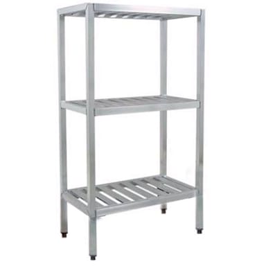 New Age 1044TB Aluminum 60 x 20 x 72" T-Bar Style Shelving Unit
