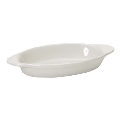 Tuxton BEN-080 8 Oz. Eggshell Welsh Rarebit