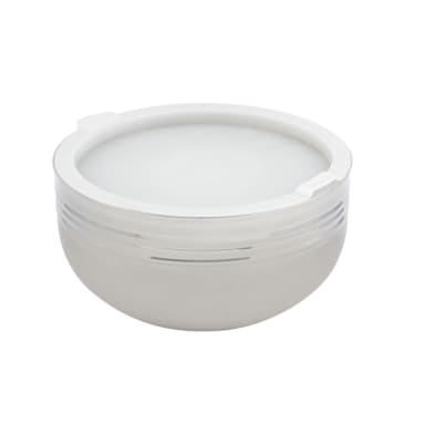 Bon Chef 9316 Stainless Steel 7 Qt. Cold Wave Bowl w/ Stackable Cover