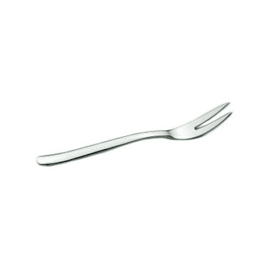 Worthy, Noble & Kent 5308S024 Tura S/S 2-Prong Oyster Fork - Dozen